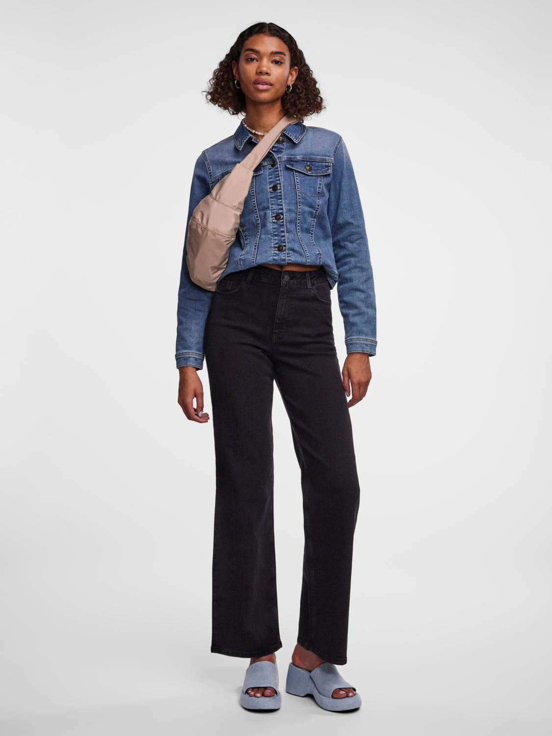 PCPEGGY Jeans - Black